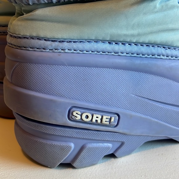 Sorel x Disney Flurry Frozen 2 Elsa Girls Snow Boots Size 3 - Picture 6 of 10